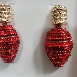 BaubleBar Light Up The Season Christmas Earrings
